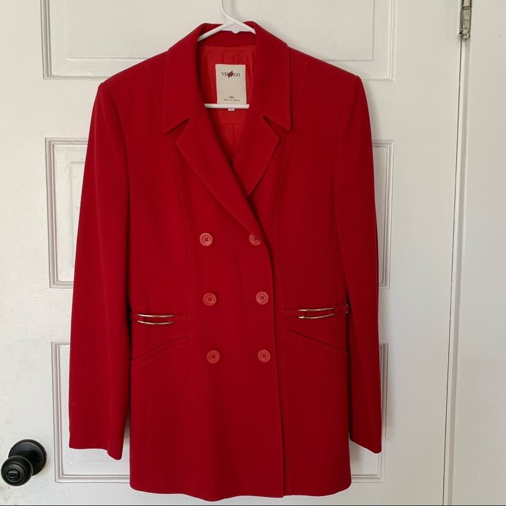Vertigo Paris Red Blazer